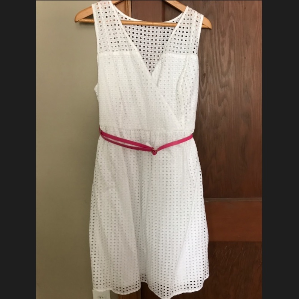 White spring dress